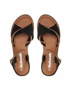 Νέος 🥰 Κουπόνι ❤️ Best Pirce 💯 Refresh Γυναίκες Σανδάλια 79731 Μαύρο 👏 🌟 🤩 -Φτηνός Refresh Κατάστημα unnamed file 1267