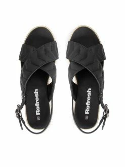 Ολοκαίνουργιο ❤️ Κουπόνι 🎁 Η καλύτερη συμφωνία 🧨 Refresh Γυναίκες Εσπαντρίγιες 79377 Μαύρο 🎉 😉 👍 -Φτηνός Refresh Κατάστημα unnamed file 1345