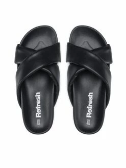 Καλύτερη πώληση 🌟 Best Pirce 🎉 Κουπόνι 🤩 Refresh Γυναίκες Παντόφλες 79315 Μαύρο ⭐ 👏 ✔️ -Φτηνός Refresh Κατάστημα unnamed file 1399