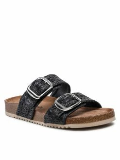 Εκπτωση 👍 Πολύ καλή προσφορά 🌟 Ολοκαίνουργιο 🎉 Refresh Γυναίκες Παντόφλες 79285 Μαύρο 😀 🧨 🔥