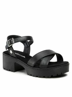 Αγορά 🎁 Η καλύτερη συμφωνία 🛒 Φτηνός 😍 Refresh Γυναίκες Σανδάλια 79281 Μαύρο 😀 👍 🎁