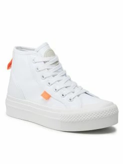 Εκπτωση 🤩 Τοπ 10 👍 Προώθηση 🎉 Refresh Γυναίκες Κλειστά Παπούτσια 👟 👟 👟 Sneakers 79090 Λευκό 🥰 😉 🔔