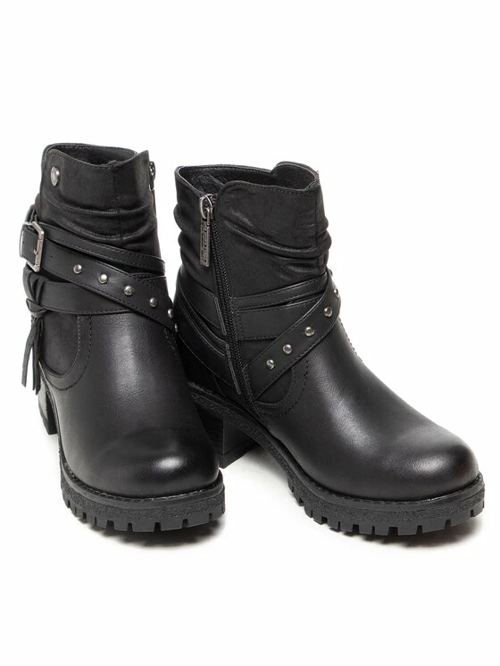 Flash Sale 👏 Εκπτωση 😀 Προϋπολογισμός 😀 Refresh Γυναίκες Biker Μποτάκια Μποτάκια 72394 Μαύρο 💯 🌟 🎁 7 Flash Sale 👏 Εκπτωση 😀 Προϋπολογισμός 😀 Refresh Γυναίκες Biker Μποτάκια Μποτάκια 72394 Μαύρο 💯 🌟 🎁 - Image 5