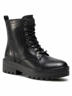 Ολοκαίνουργιο 👏 Εξοδος 😉 Προώθηση 🥰 Refresh Γυναίκες Biker Μποτάκια Μποτάκια 72544 Μαύρο ✔️ ⭐ 👏