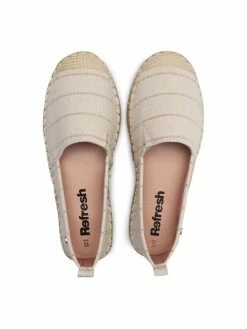 Ολοκαίνουργιο 💯 Κουπόνι 🌟 Προϋπολογισμός 😍 Refresh Γυναίκες Κλειστά Παπούτσια Εσπαντρίγιες 72932 Μπεζ 🧨 🛒 ✨ -Φτηνός Refresh Κατάστημα unnamed file 389