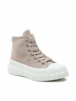 Προϋπολογισμός 🛒 Συμφωνίες 👏 Προϋπολογισμός 😉 Refresh Γυναίκες Κλειστά Παπούτσια 👟 👟 👟 Sneakers 170090 Μπεζ ⌛ 🎁 ⌛