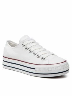 ΧΟΝΔΡΙΚΟ ΕΜΠΟΡΙΟ 🔥 Εξοδος 🔥 Η καλύτερη συμφωνία 😍 Refresh Γυναίκες Κλειστά Παπούτσια 👟 👟 👟 Sneakers 79828 Λευκό ❤️ 💯 ⌛