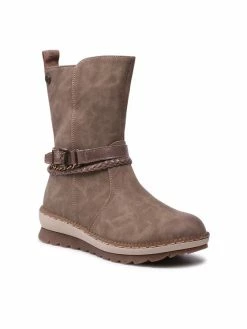 Flash Sale 👏 Flash Sale 🎉 Αγορά 😀 Refresh Γυναίκες Biker Μποτάκια Μποτάκια 170222 Καφέ 🎁 🔔 ⭐