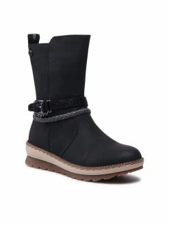 Best Pirce ⭐ Καλύτερη πώληση ✔️ Καλύτερη πώληση 😉 Refresh Γυναίκες Biker Μποτάκια Μποτάκια 170222 Μαύρο 🛒 💯 💯