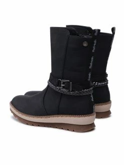 Best Pirce ⭐ Καλύτερη πώληση ✔️ Καλύτερη πώληση 😉 Refresh Γυναίκες Biker Μποτάκια Μποτάκια 170222 Μαύρο 🛒 💯 💯 -Φτηνός Refresh Κατάστημα unnamed file 695