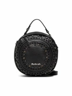 Ολοκαίνουργιο ✔️ Best Pirce 😉 Best Pirce ✨ Refresh Γυναίκες Τσάντες Χιαστί Τσάντα 183011 Μαύρο 😀 ✔️ 🥰