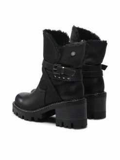 ΧΟΝΔΡΙΚΟ ΕΜΠΟΡΙΟ 👍 Εξοδος ❤️ Καλύτερη πώληση 🎉 Refresh Γυναίκες Biker Μποτάκια Μποτάκια 170371 Μαύρο 💯 ❤️ 🎁 -Φτηνός Refresh Κατάστημα unnamed file 778